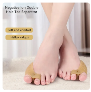 1 Pair upgrade Silicone Gel Bunion Toe Protector Straightener Corrector Spreader Splint Pads