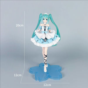 Cats Ear First Sound Sitting Posture Anime Short Sleeved Pajamas Cute Peripheral Doll Model Beautiful Girl Handmade Decorations