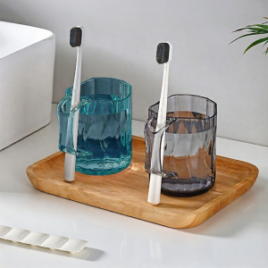 Nordic Style Couples Mouthwash Cup with Handle