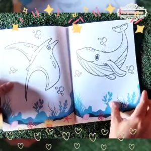 สมุดภาพระบายสี ระบายสนุกในทุกๆ วัน (ภาพรวม): สำหรับเด็ก 2 ขวบขึ้นไป #พร้อมส่ง ของอยู่ไทย