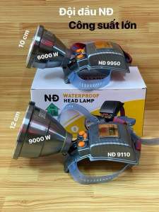 Đèn đội đầu siêu sáng công suất lớn NĐ-9950 NĐ-9110