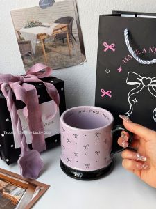 Elegant Bow Ceramic Mug