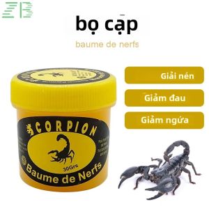 30 Gram Hộp Bọ Cạp Nọc Độc Thạch Cao Y Tế Mạnh Mẽ Giảm Đau Khớp Lưng Đầu Gối Thấp Khớp Chăm Sóc Sức Khỏe Kem Dưỡng