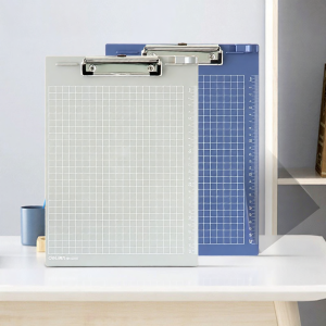 deli | Strong Clamping Writing Pad File Folder Ruler Included