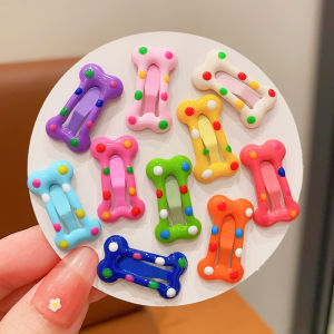 Adorable Star Shaped BB Clip for Girls Childrens Hair Accessories No Damage Side Clips Sweet Style Baby Hair Decorations