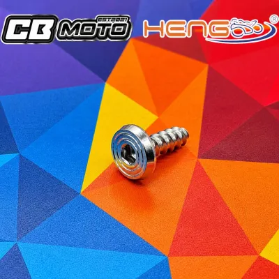HENG / SC SIAM BODY BOLT FOR YAMAHA/SCREW TYPE PER PIECE CNC TITANIUM CONCAVE