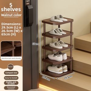 CHUJUN | Space-saving Apartment Multi-tiered Easy Assembly Narrow Shoe Storage Rack