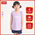 Bộ quần áo bé gái CANIFA mặc nhà áo sát nách quần soóc 1LS24S002. 
