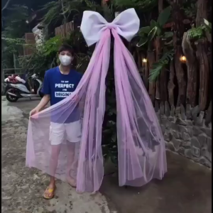 Nơ 2 Cánh Đuôi Dài NCC11 Trang trí quán sự kiện tiệc tùng TTNTSS011
