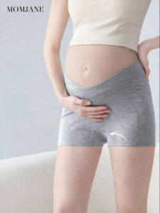 Mom Jane | Pregnancy All in One Comfort Shorts Anti-peek Abdomen Support Maternity Pants