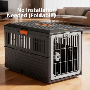 IRIS | Outgoing Portable Car Travel Foldable Large Pet Cage