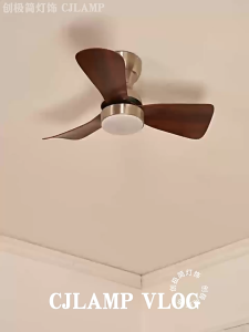 28" DC Ceiling Fan Light With Full-Spectrum Color-Changing Light 6-Speed Fan Adjustment Exhaust Fan Voice Control - Chinese
