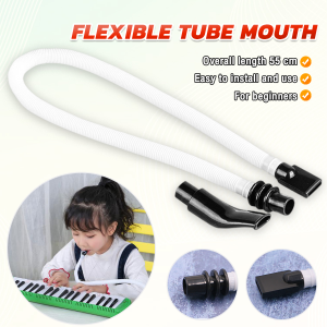 Onisa Flexible Tube Mouth Organ Pianica Mouthpiece Musical Instrument Accessories