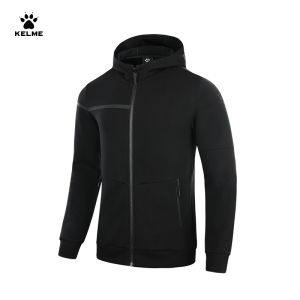 Kelme | Mens Hooded Knit Sport Jacket Autumn Winter