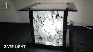 Outdoor light / lamp Outdoor Pillar Light / Lamp Outdoor Gate Light / Lamp Cloud Painting (House Type)