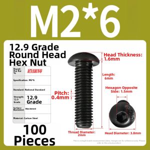 BAIRUITE | High Strength Hexagonal Head Screws