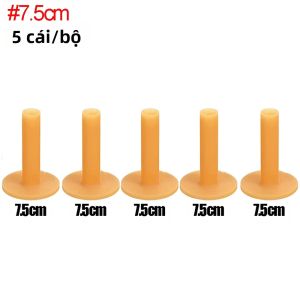 5 Cái/Bộ Tee Chơi Gôn Bằng Cao Su Bền Bỉ Với 5 Kích Cỡ Khác Nhau Dành Cho Thảm Tập Đánh Gôn Và Huấn Luyện