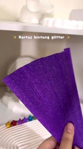 360pcs/Set Kertas Bintang Origami 18 Warna Kertas Bintang Glitter Star Paper Star Kertas Bintang Motif