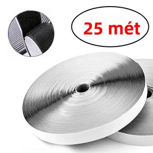 Băng Dính Thần Kỳ Rộng 5cm Băng Dính Tự Dính Móc Và Vòng Buộc Dây Đeo Hai Mặt Băng Polyester/nylon Thân Thiện Với Môi Trường Cho Phụ Kiện DIY 1/5/25M