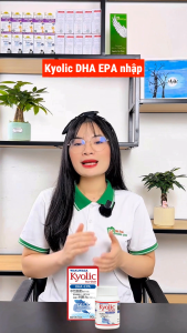 Viên Uống Bổ Tim Mạch Kyolic DHA EPA Hỗ Trợ Cải Thiện Triglycerid Máu 90 Viên/Hộp