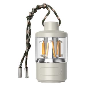 Portable COB Warm Camping Lights Strong LED Lantern Flashlight Rechargeable Outdoor Emergency Fishing Tents Tungsten Lamp