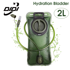 DIDI 2L Hydration Bladder Water Bladder Hiking Backpack Leak Proof Water Reservoir Storage Bag BPA-Free Water Pouch Hydration Pack for Camping Cycling Running