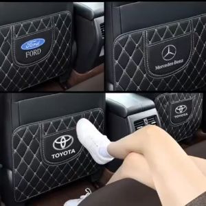 【MotoGears】 MotoGear ACEKOGO 2Pcs Car Seat Back Anti Kick Pad Car Seat Back Protector Cover With Storage Bag Waterproof for Toyota Vios Rush Raize Big Body Wigo Hilux Hiace Commuter Corolla Cross Calya Wish Sienta Harrier Rav4 Revo Parts Fortuner 2021