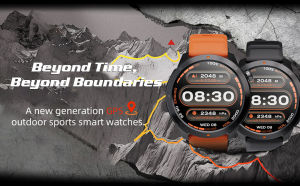 NORTH EDGE X-TREK 2 GPS Track routs Sports Smart Watch 1.43 Amoled Screen 3ATM Waterproof Watch Bluetooth Call Altitude Compass