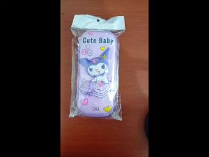 Kotak Pensil Anak Tempat Pensil Karakter Timbul 3D Lucu Pencil Case