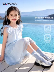 SQTN.KIDS | Summer New Stylish Girls Dress Vacation Tank Dress