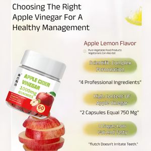 【Natures Key】Apple Cider Vinegar Gummies for Adults Nutritional Vinegar 180g for Adults Body Management Natural Extract Dietary Nutrition美国苹果醋软糖