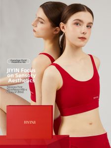 Invisible Chest Flattening Bra Set Big Breast Smoothing Sport Top