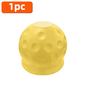 YONGRUN 1PC Car Traction Rod Ball Cover Universal Rubber Traction Hook Protective Cover Trailer Traction Ball Four Color