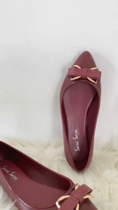 Sara Sara Lana Sepatu Jelly Flatshoes Kekinian Wanita Terbaru