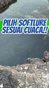 UMPAN PANCING RIPTIDE FLICKER SOFT LURE T- TAIL SHAD LEAD FISH 8 CM 8.3 GR