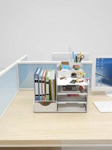 SAVE File Holder Document Tray Office Desk Storage Stationery Box Rak Kertas Desktop Paper Organizer Rack 多层文件架 STA04
