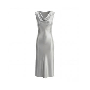 New Elegant Sleeveless Dress Long Skirt