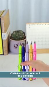 Gratis Ongkir - Pensil Eternal Abadi Tak Bisa Habis / Pensil Magic Warna Macaron / Pensil