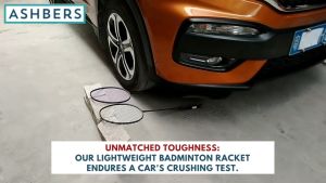 Badminton Racket 4U/6U Carbon Fiber Racquet Super Light and Strong. Free Carrying Bag Grip Tape Wristbands