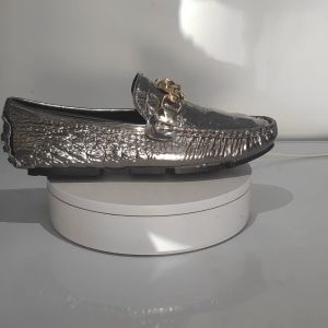 Terbaru Sepatu Kasual Slip On Pria Pantofel Motif Kulit Buaya Slop Mocasin Santai Tanpa Tali Kerja Kantor Cowok Murah Keren