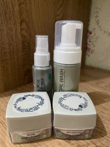 PAKET MS GLOW WHITENING ACNE LUMINOUS ULTIMATE