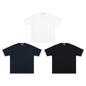 Mens Short Sleeve T-Shirt Breathable Moisture Wicking Anti-Wrinkle Quick Dry Comfortable Knitted Summer Top Fashionable Basic