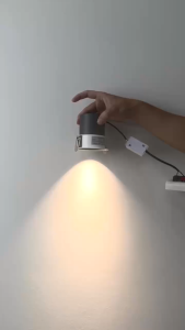 Đèn led âm trần Spotlight chống chói 7W/12W Phi 75- Đèn chiếu điểm/ đèn spotlight cao cấp 1 màu 3 màu