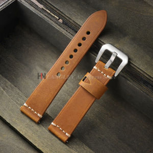 20mm 22mm 24mm Vintage Leather Watch Strap for Panerai for Omega for Seiko Watch Band Replacement Men Women Sport Wrist Bracelet