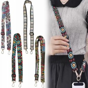 65CM Mobile Phone Hanging Rope Universal Detachable Retro Style Cellphone Crossbody Anti Loss Rope Hanging Neck Chain Multifuctional Patch Lanyards IPhone