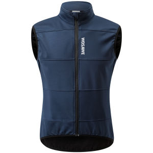WOSAWE Multi-Pocket Mens Motorcycle Vest Sleeve-Less Jacket Motorcycle Rider Vest Reflective Warm Motorcycle Off Road Vest