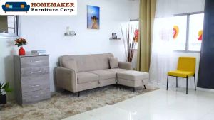Homemaker Furniture New Sweety Premium 3-seater Sofa with Storage & Ottoman