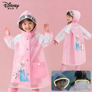 Disney | Waterproof Childrens Raincoat With Backpack Space