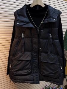 Commuting down Cotton Jacket Large Size Womens Fashion Outerwear Quilted Vest Unique Slimming Effect for Autumn Winter