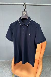 Áo Thun Nam Cổ Polo Tay Ngắn Mùa Hè Mỏng Thoáng Khí Thoải Mái Thường Ngày Đa Năng Thời Trang Trẻ Trung Áo Thun Cotton